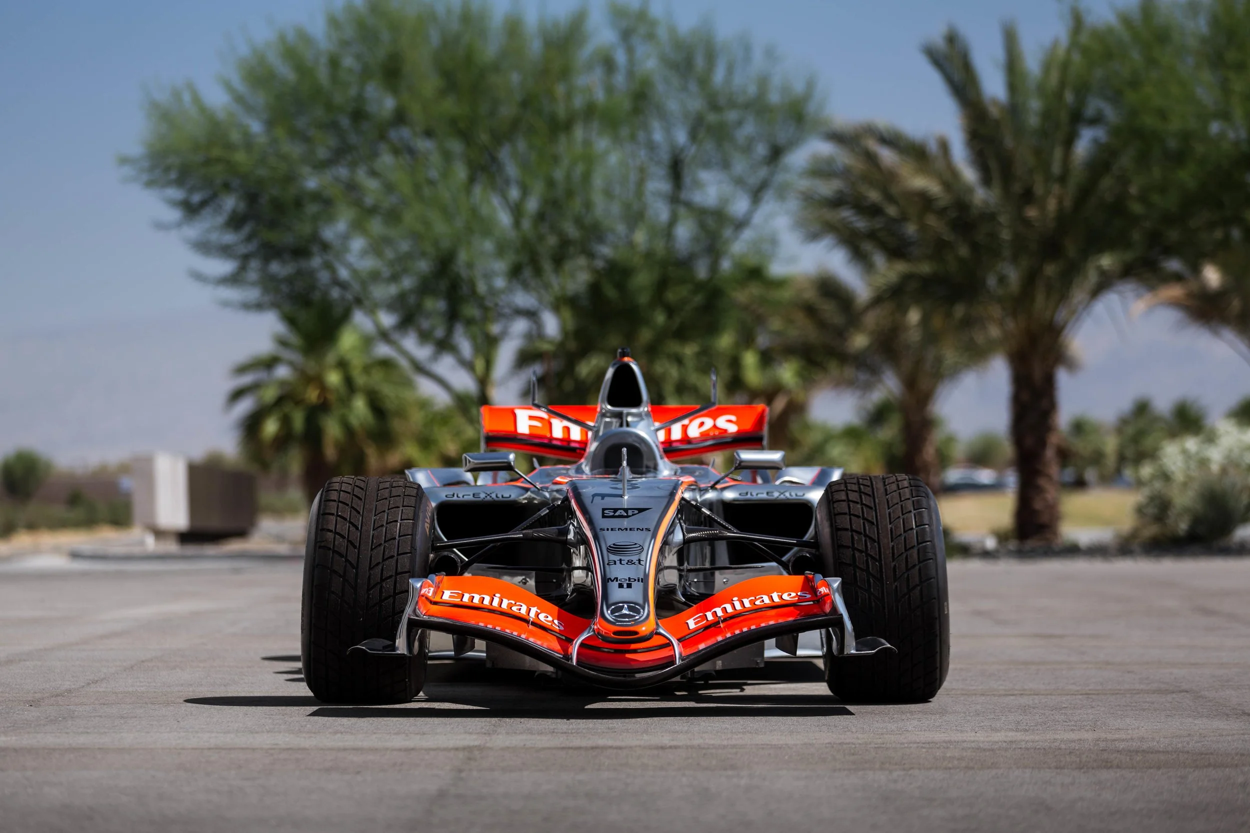 Kimi Raikkonen's 2006 McLaren-Mercedes-Benz MP4/21